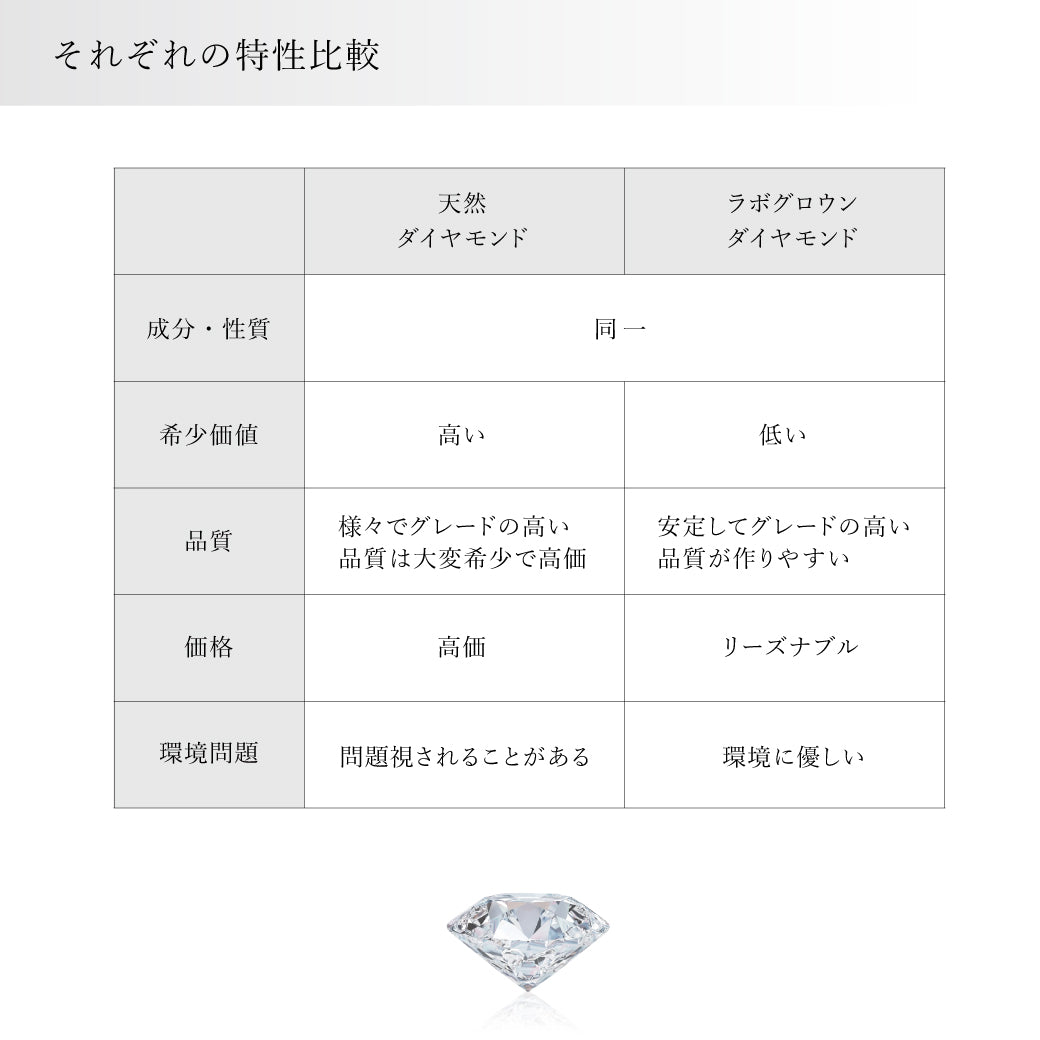 【ALTRO】プラチナ ラボグロウンダイヤ フレームレス 1.0ct ネックレス