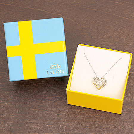 LiLiNa プラチナハートダイヤネックレス – SISTINA JEWELRY