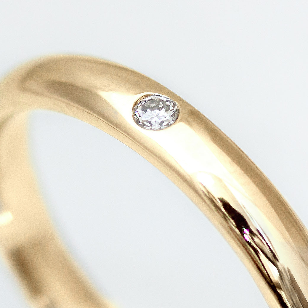 XN024 SISTINA BRIDAL マリッジリングCara -カーラ‐ K18YG