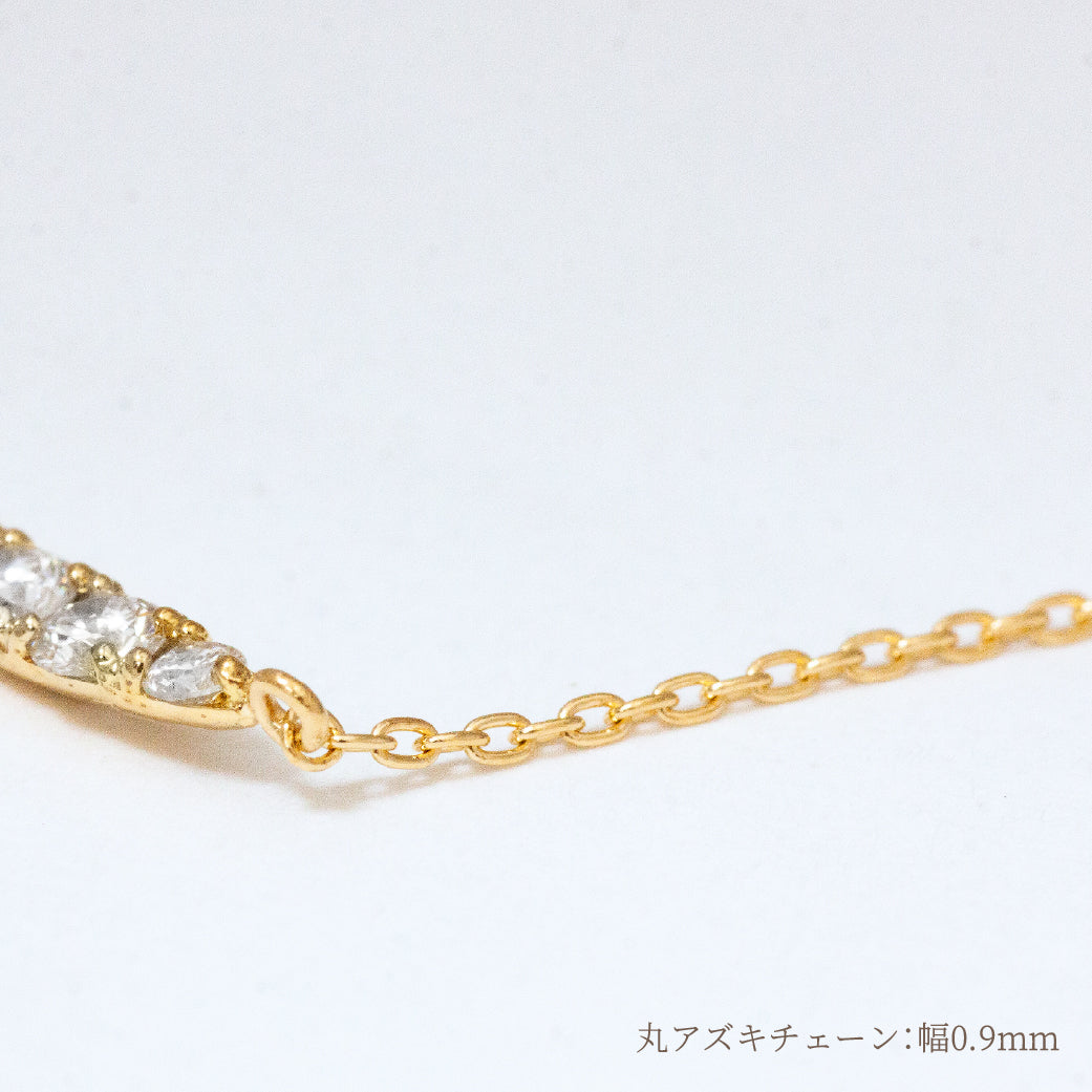 K18 シーガル ダイヤモンドネックレス 0.22ct – SISTINA JEWELRY