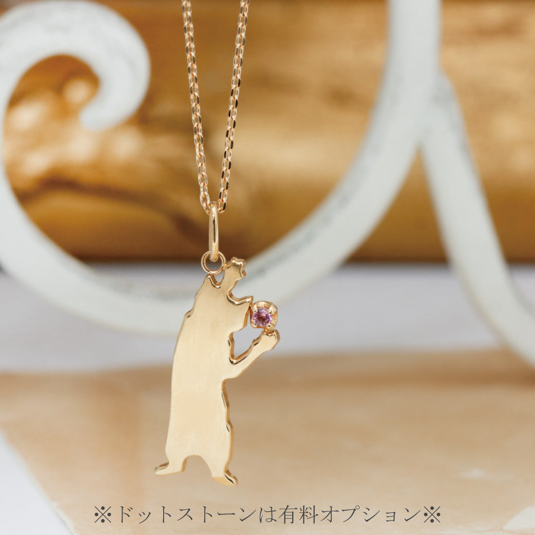 K18 オーダー チャリティー 猫ネックレス レオン Lタイプ – SISTINA JEWELRY