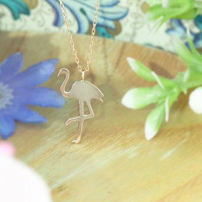 K10 Foresta フォレスタ Flamingo フラミンゴ ネックレス　