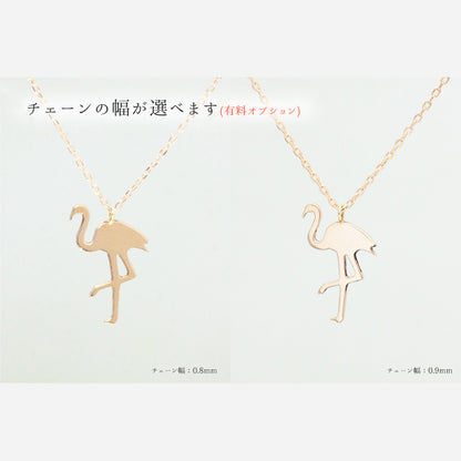 K10 Foresta フォレスタ Flamingo フラミンゴ ネックレス　