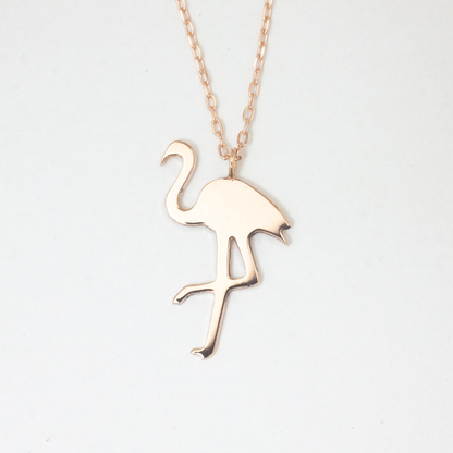 K10 Foresta フォレスタ Flamingo フラミンゴ ネックレス　