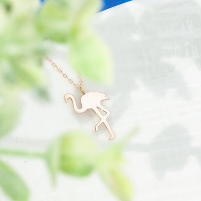 K10 Foresta フォレスタ Flamingo フラミンゴ ネックレス　