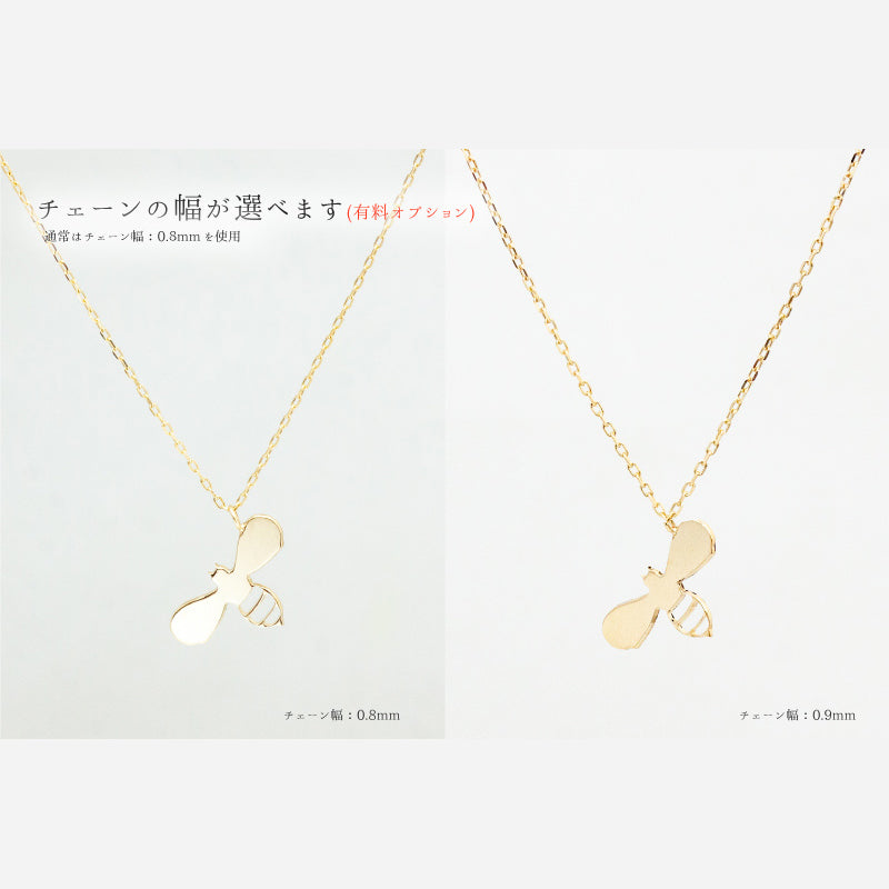 K18 Foresta フォレスタ HoneyBee -ミツバチ- ネックレス　