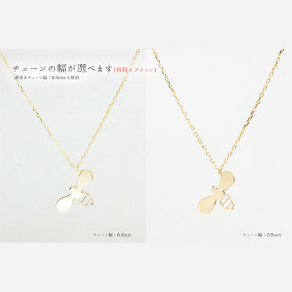 K18 Foresta フォレスタ HoneyBee -ミツバチ- ネックレス　