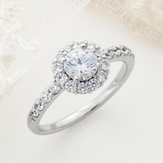 SISTINA BRIDAL エンゲージリング Noble -ノーブル- 0.3ct プラチナ　AK691-1　