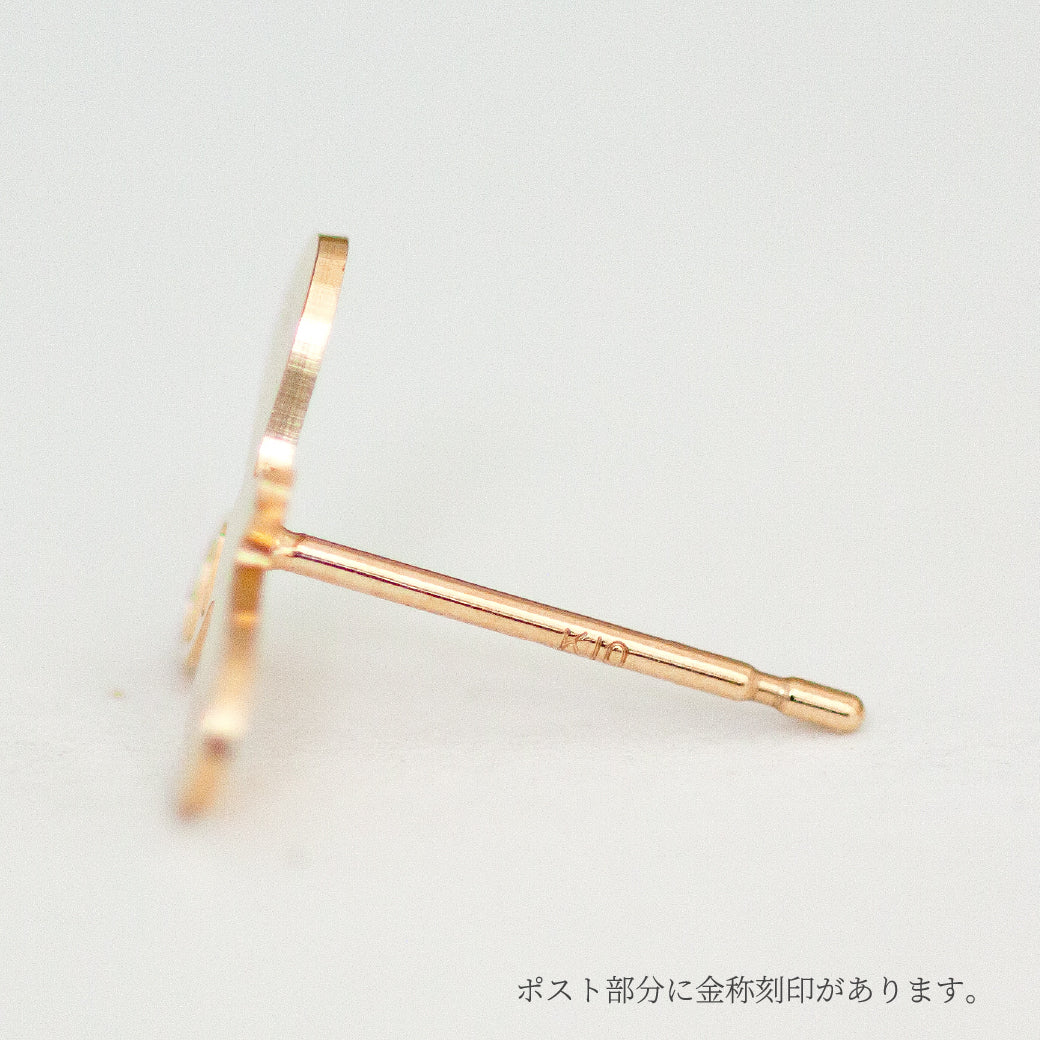 K10 Foresta フォレスタ ミツバチ 蜂 ゴールドピアス 片耳　