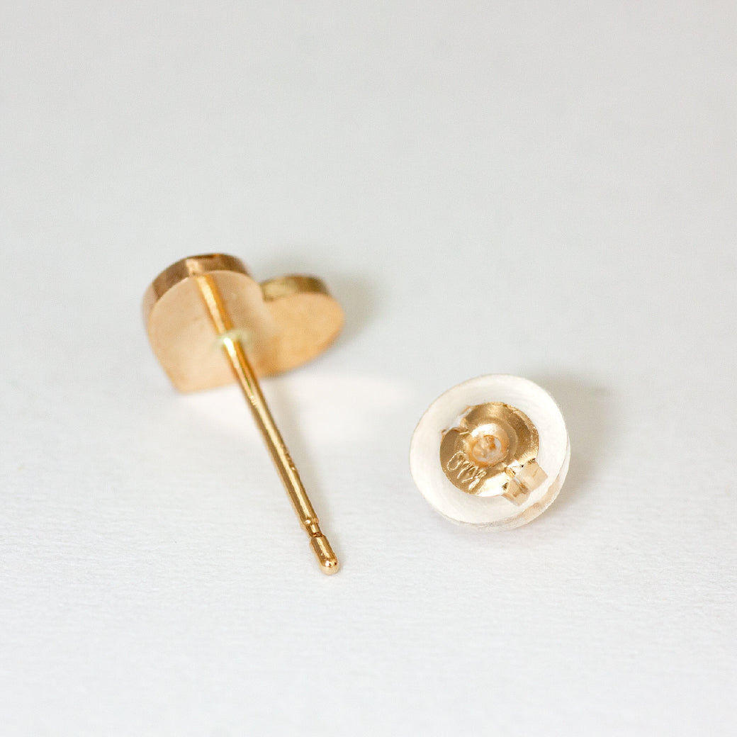K10  オーダー イニシャルピアス ハート　