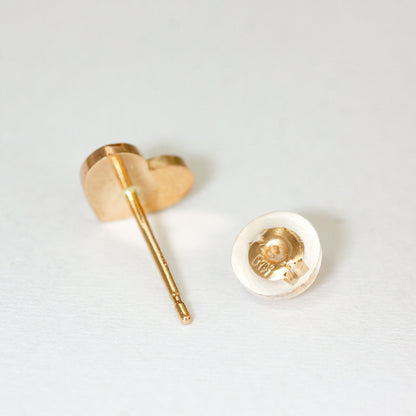 K10  オーダー イニシャルピアス ハート　