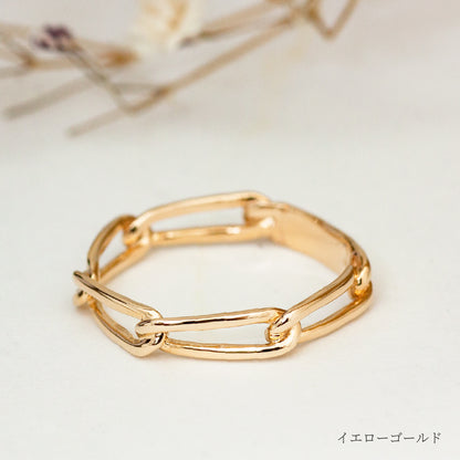 K10 ゴールド Clip Chain クリップチェーンリング