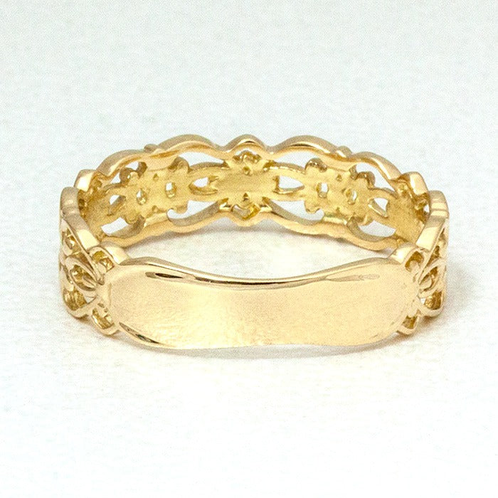 R00188 Crochet K18 Crochet クロシェ 透かしリング – SISTINA R00188 Crochet K18 Crochet クロシェ 透かしリング – SISTINA