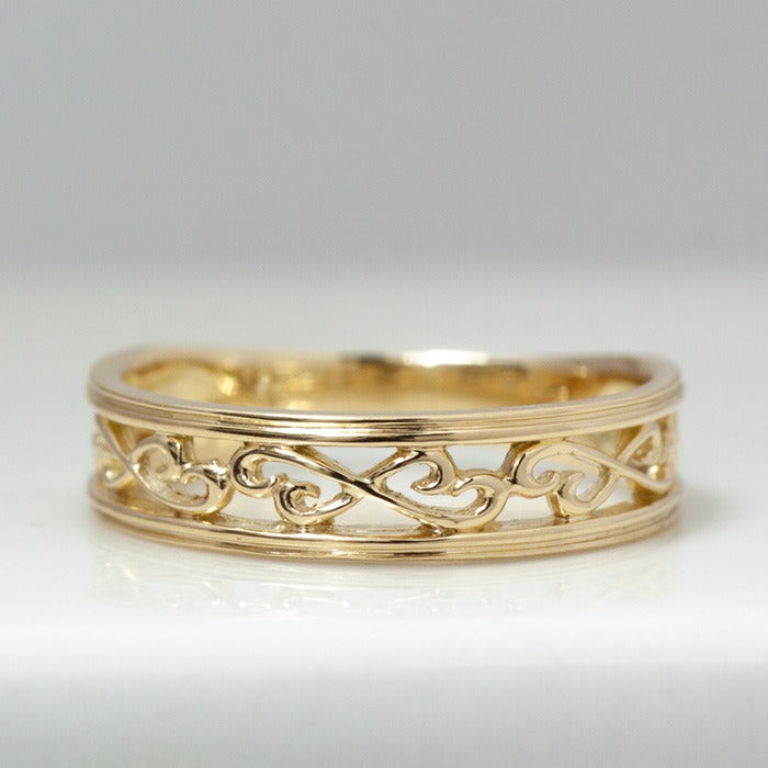 K18 透かしリング Rococo – SISTINA JEWELRY