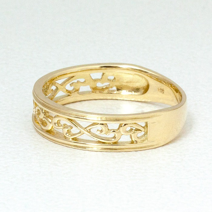 K18 透かしリング Rococo – SISTINA JEWELRY