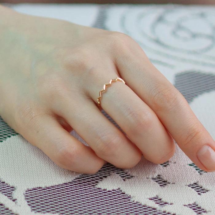 K18 Frail-フレイル- ジャギー ギザギザ リング R00192 – SISTINA JEWELRY