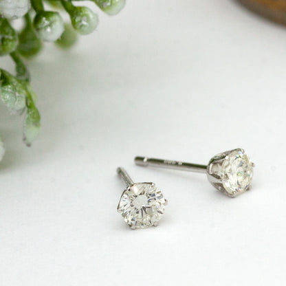 【Natural】特別価格 一粒ダイヤモンドピアス 計0.3ct UP　