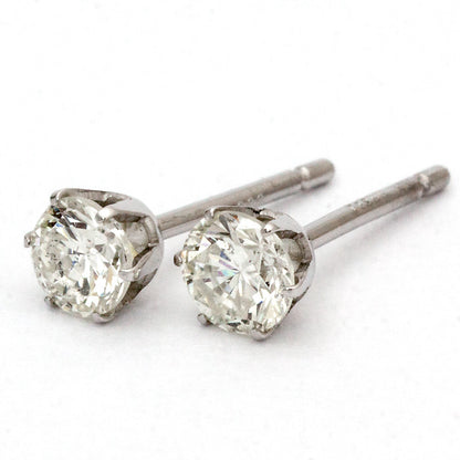 【Natural】特別価格 一粒ダイヤモンドピアス 計0.3ct UP　
