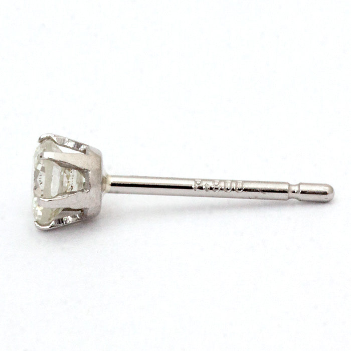 【Natural】特別価格 一粒ダイヤモンドピアス 計0.3ct UP　
